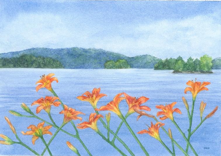 Sharon Selene Field Watercolors